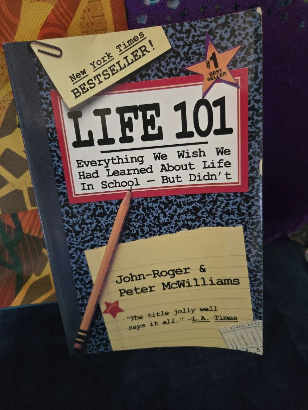 4/$15 Life 101 by John-Roger & Peter McWilliams 1991 New York Times Bestseller